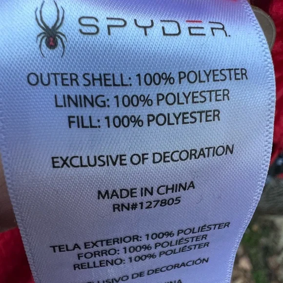 SPYDER Baby Puffer Snowsuit Sz 3-6 months NWOT